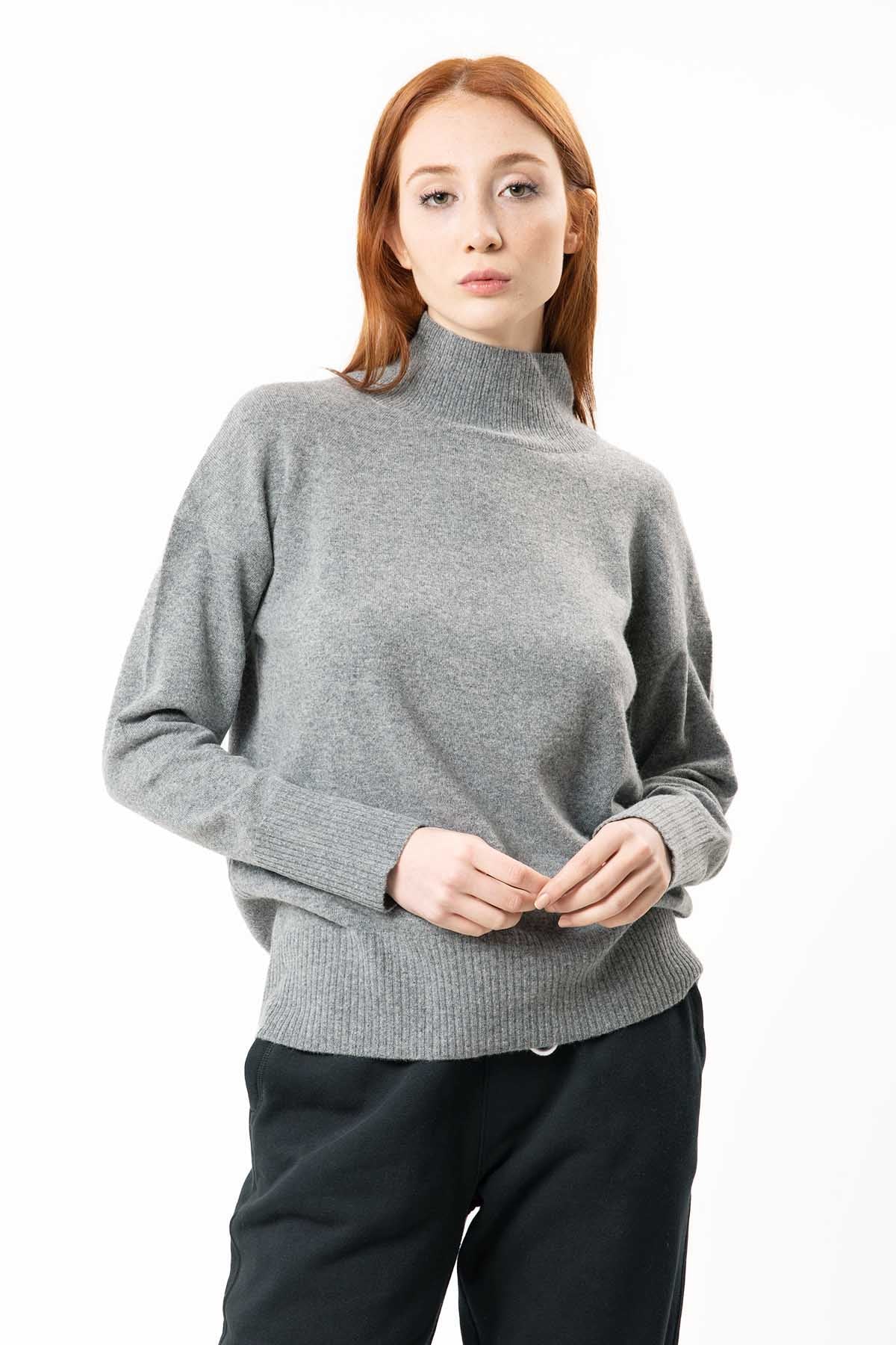 Tru Balıkçı Yaka Kaşmirli Triko-Libas Trendy Fashion Store