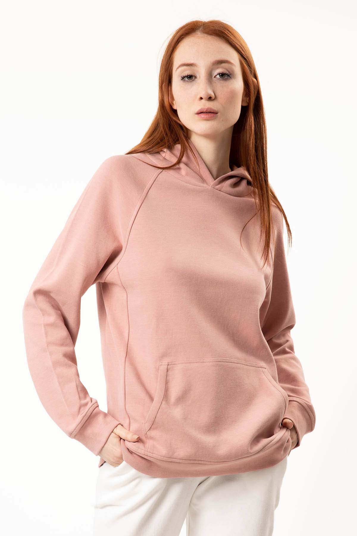 Tru Kapüşonlu Sweatshirt-Libas Trendy Fashion Store