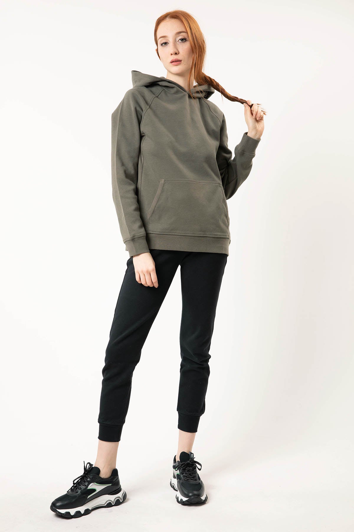 Tru Kapüşonlu Sweatshirt-Libas Trendy Fashion Store