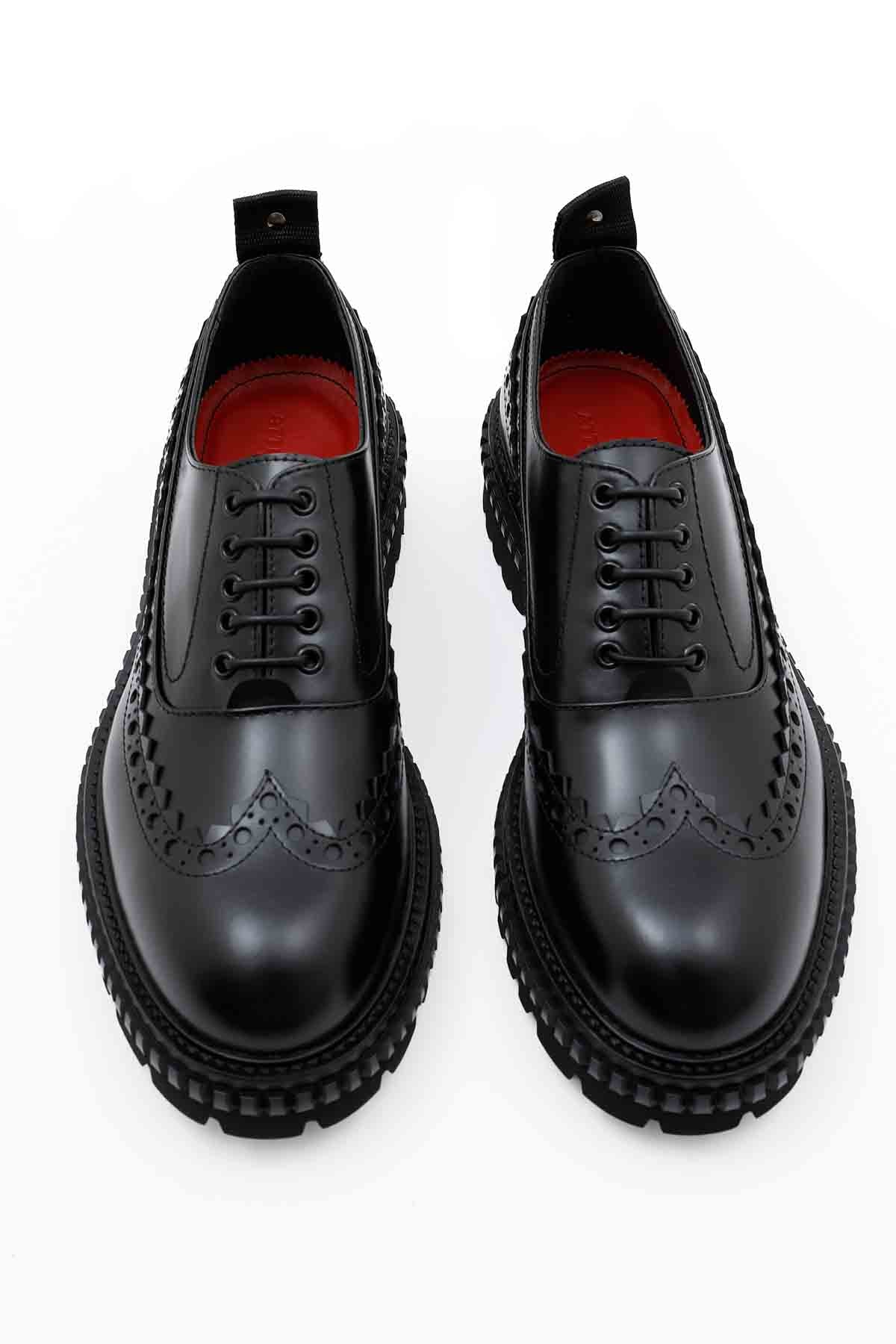 Attimonelli's Zımbalı Deri Ayakkabı-Libas Trendy Fashion Store