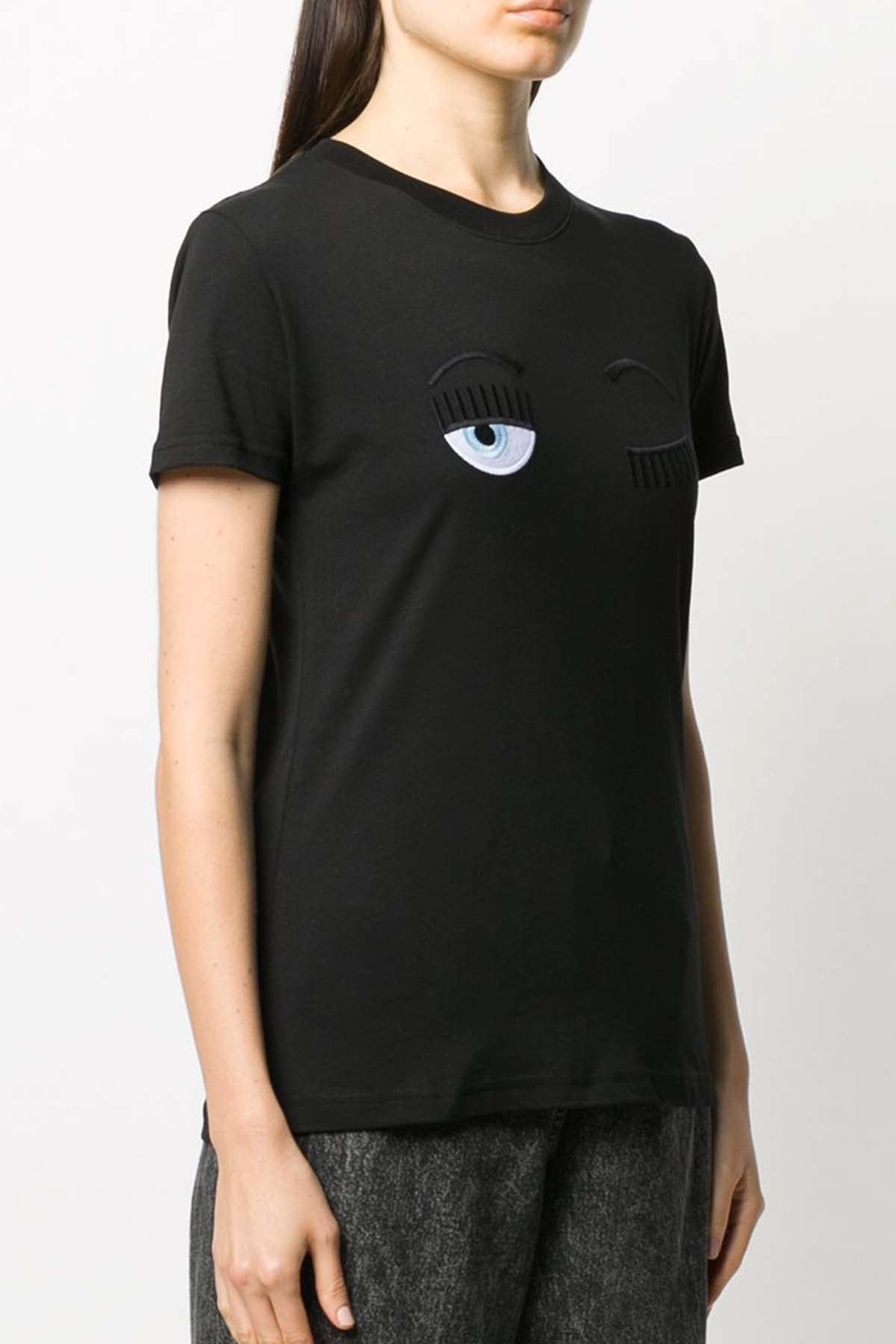 Chiara Ferragni Winking Eye T-shirt-Libas Trendy Fashion Store