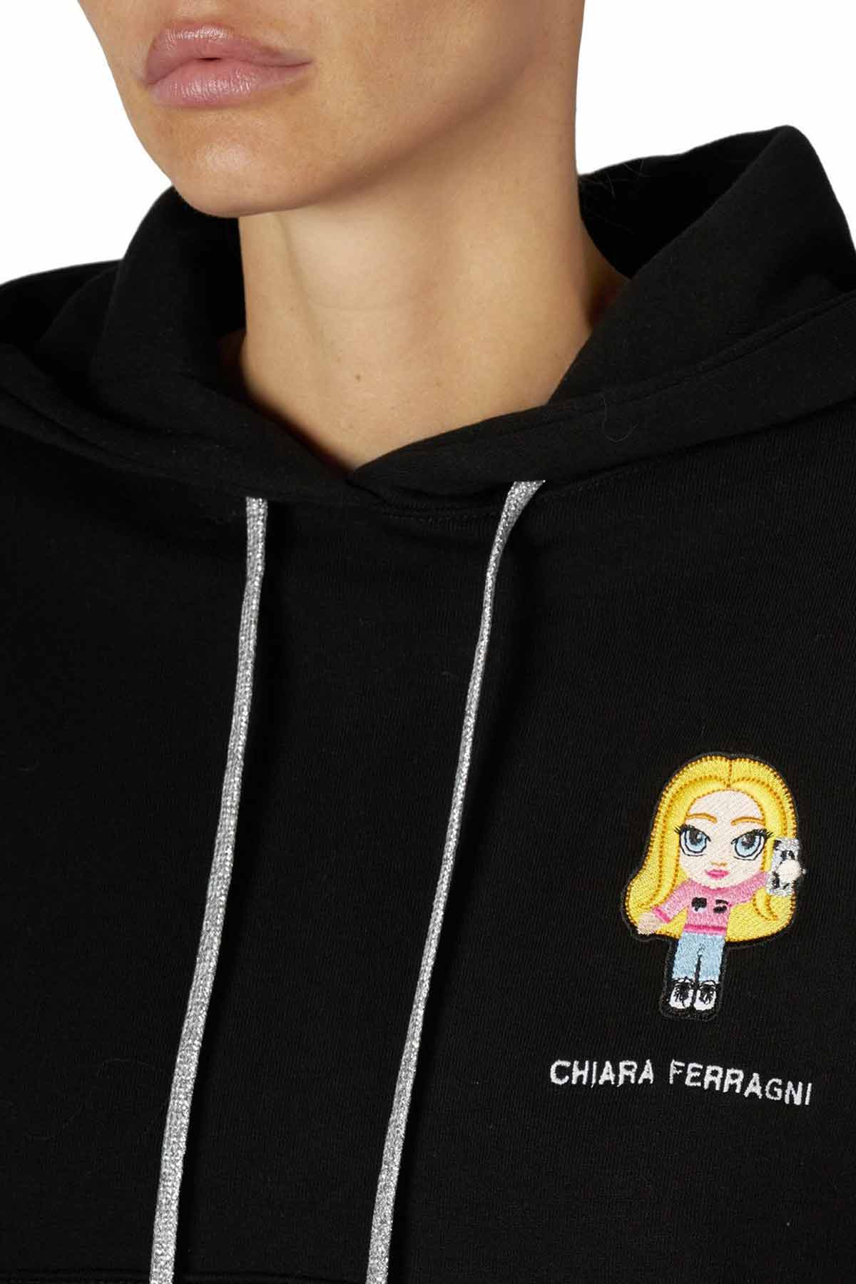 Chiara Ferragni Emoji Kapüşonlu Sweatshirt-Libas Trendy Fashion Store