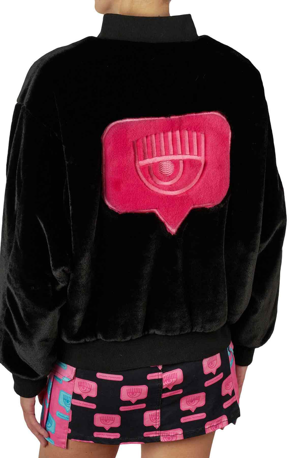 Chiara Ferragni Çift Taraflı Eko Kürk Ceket-Libas Trendy Fashion Store