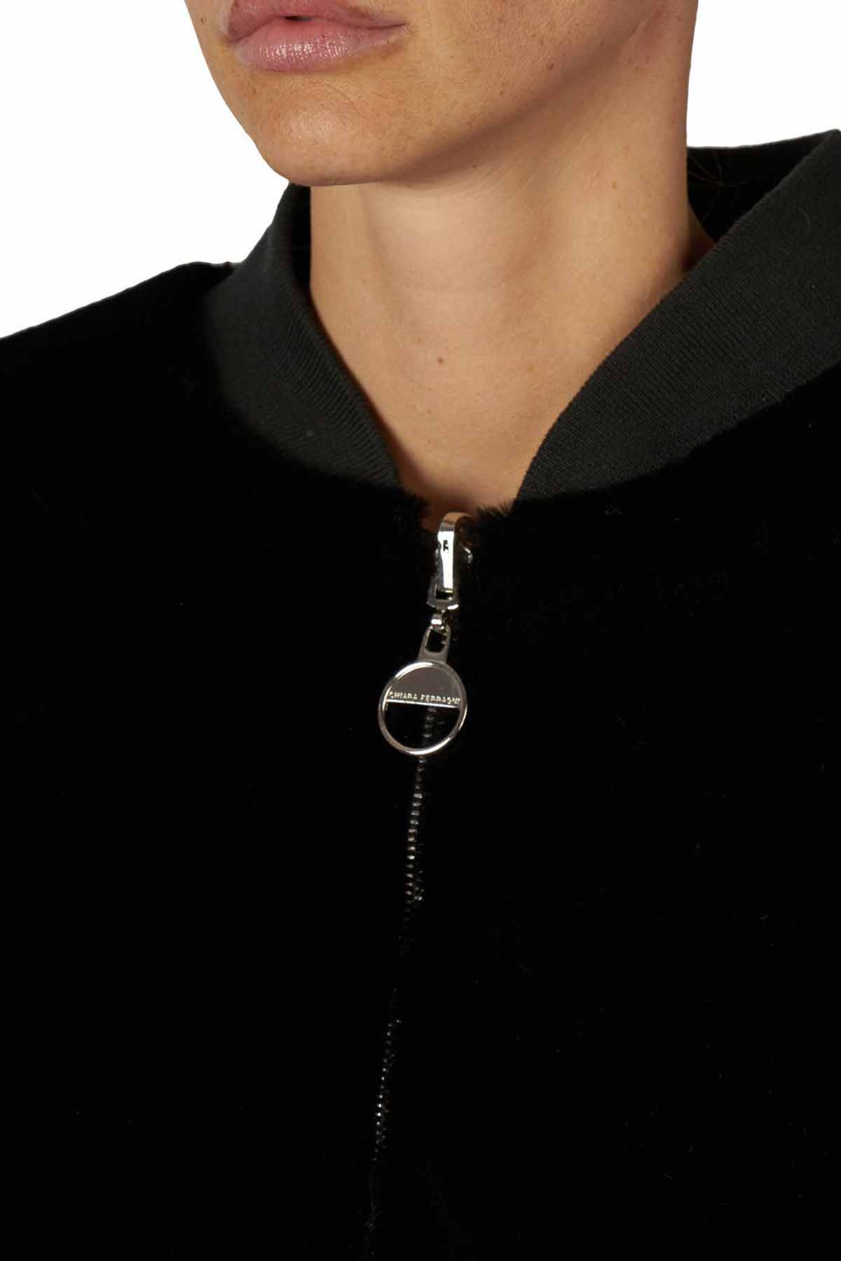 Chiara Ferragni Çift Taraflı Eko Kürk Ceket-Libas Trendy Fashion Store