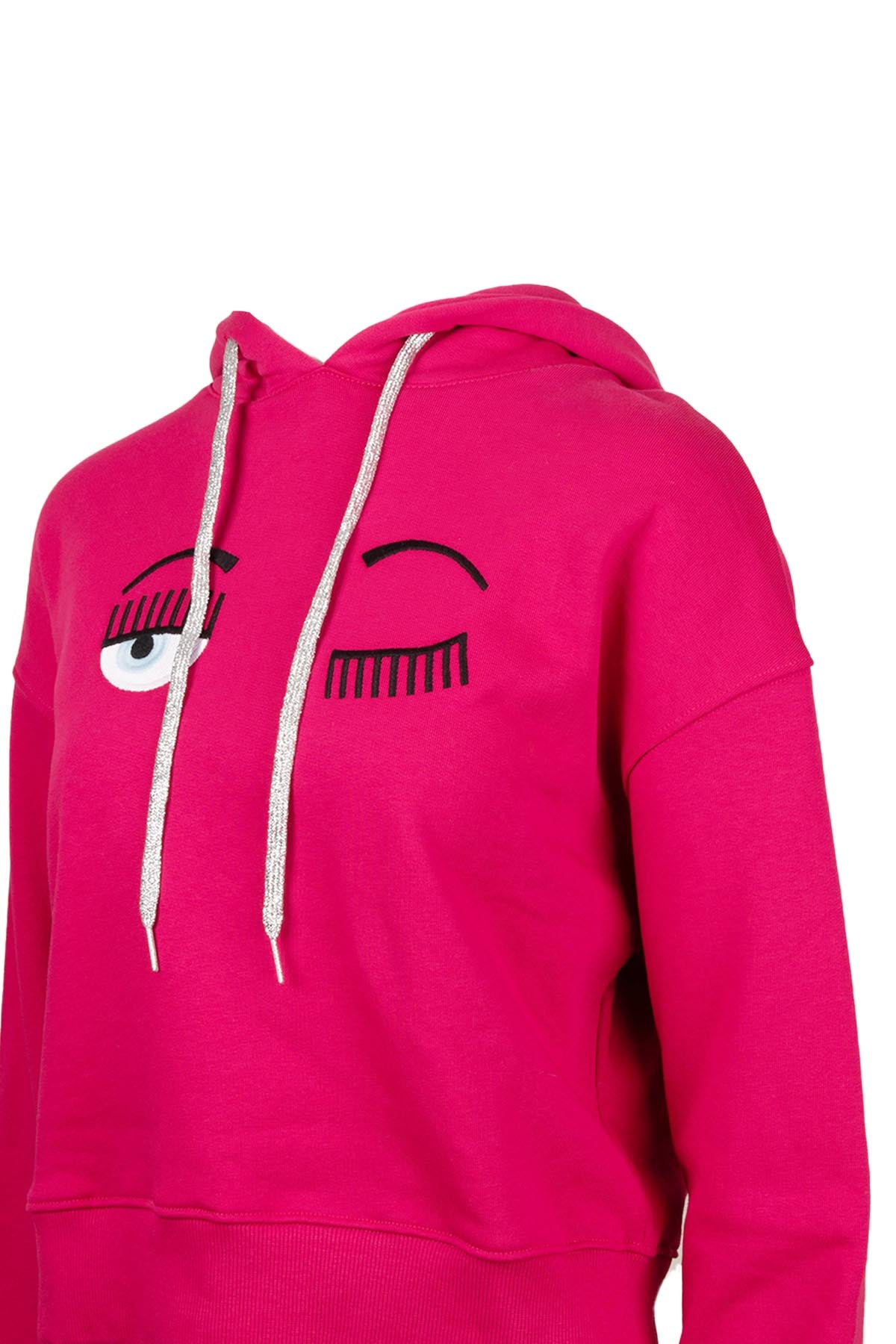 Chiara Ferragni Winking Eye Kapüşonlu Sweatshirt-Libas Trendy Fashion Store