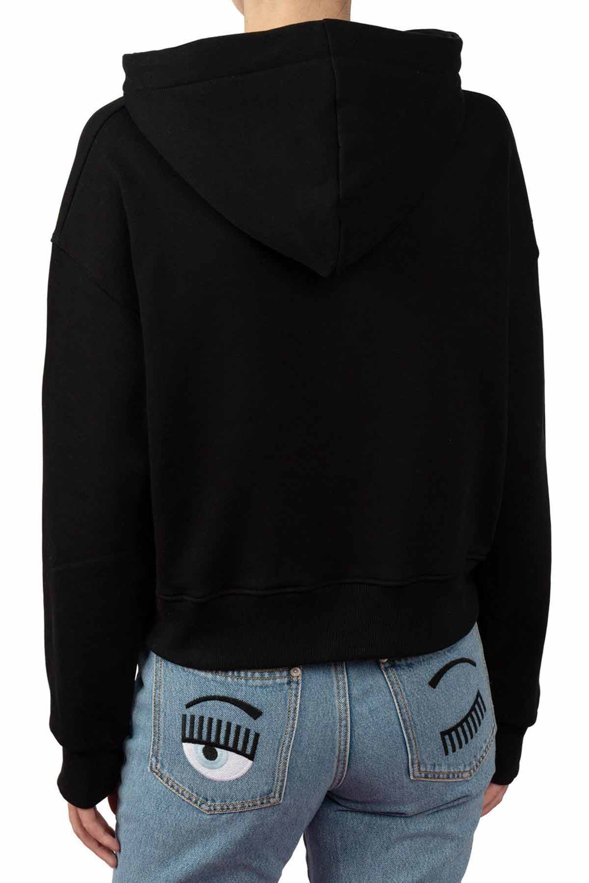 Chiara Ferragni Winking Eye Kapüşonlu Sweatshirt-Libas Trendy Fashion Store
