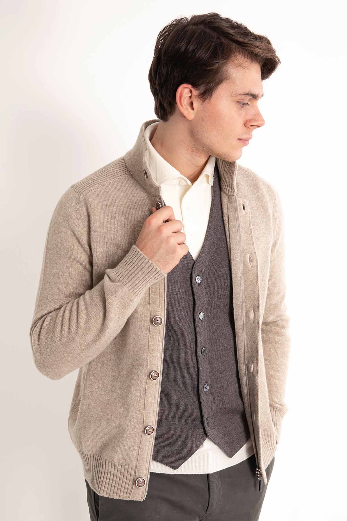 Gran Sasso Yün Ceket-Libas Trendy Fashion Store