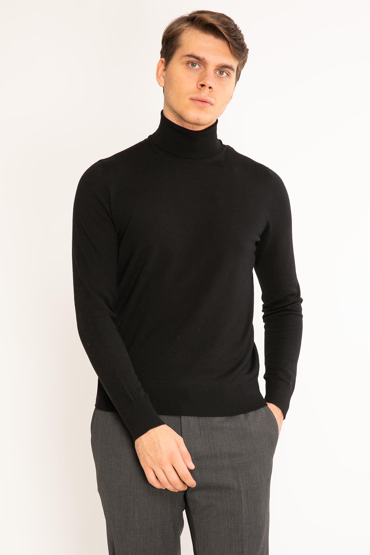 Gran Sasso Balıkçı Yaka Triko-Libas Trendy Fashion Store