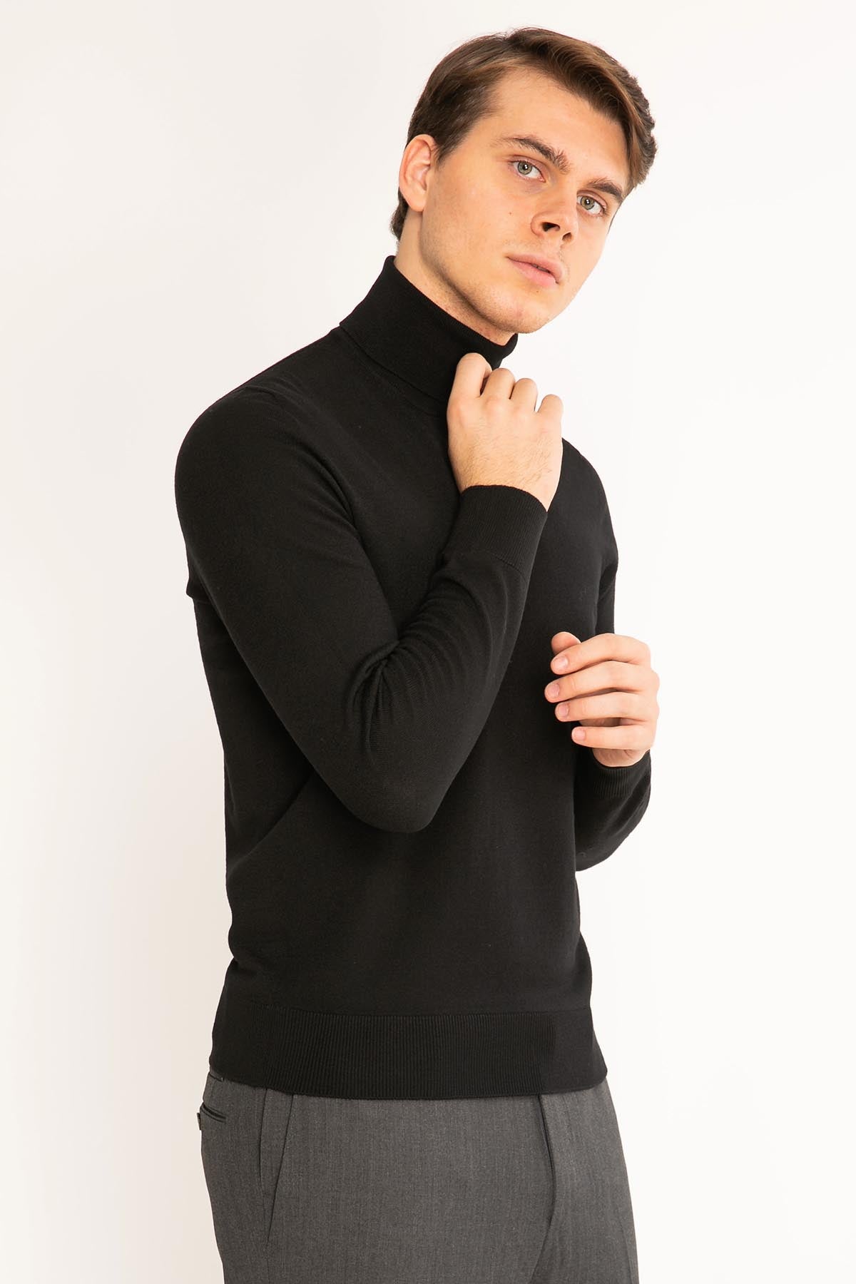 Gran Sasso Balıkçı Yaka Triko-Libas Trendy Fashion Store