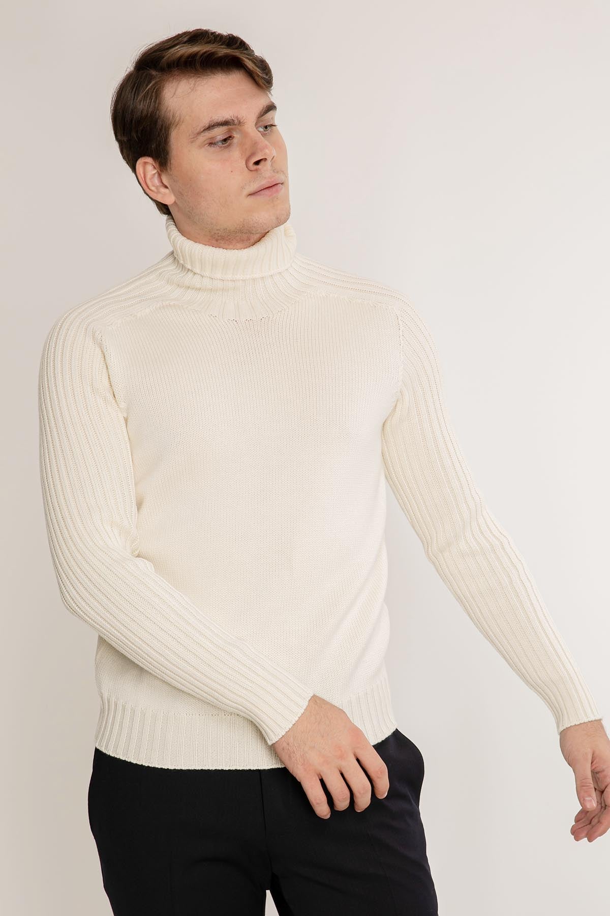 Gran Sasso Waterproof Balıkçı Yaka Triko-Libas Trendy Fashion Store