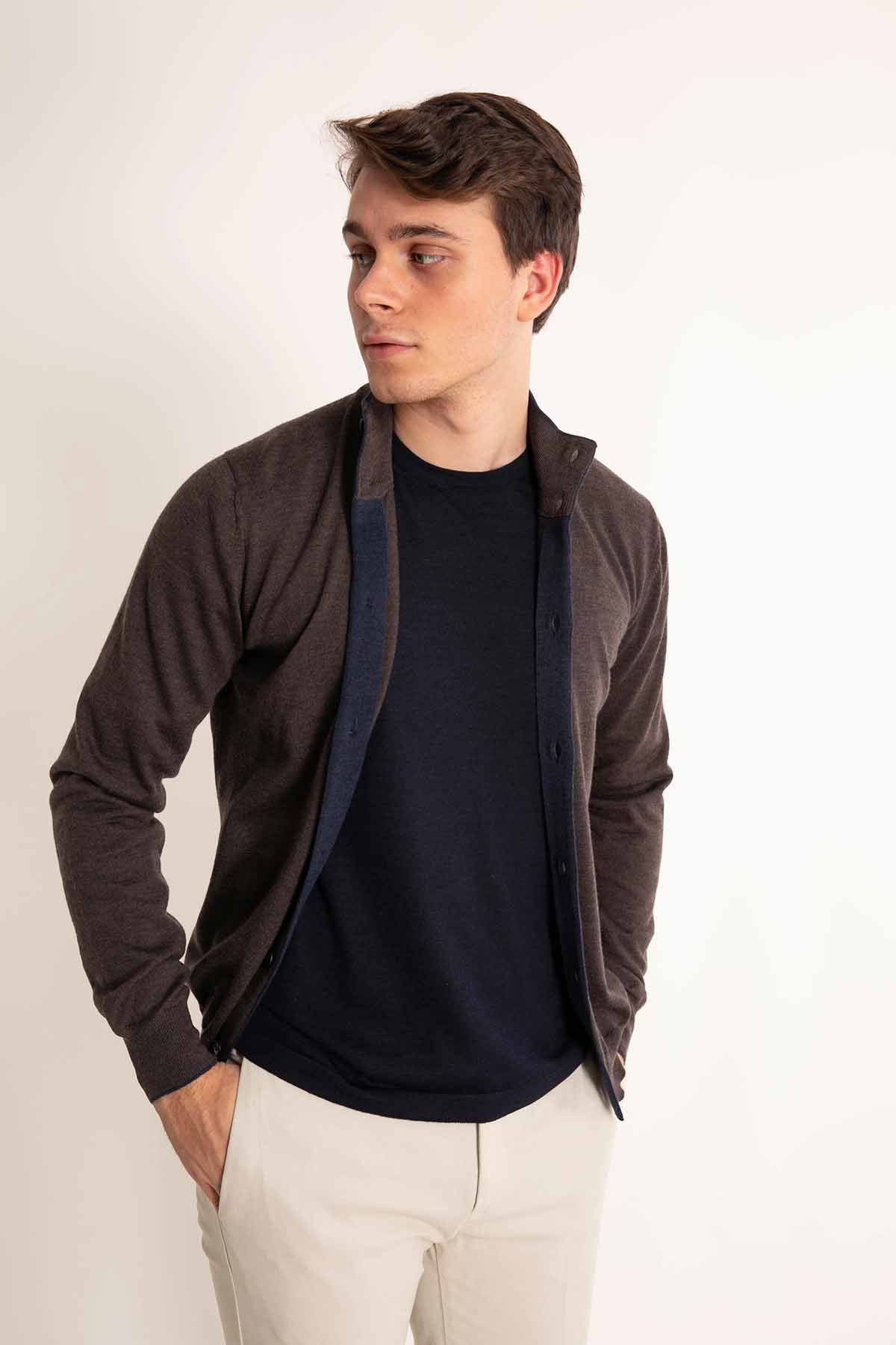 Gran Sasso Triko Ceket-Libas Trendy Fashion Store