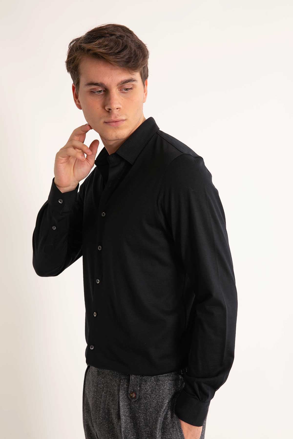 Gran Sasso Yün Gömlek-Libas Trendy Fashion Store