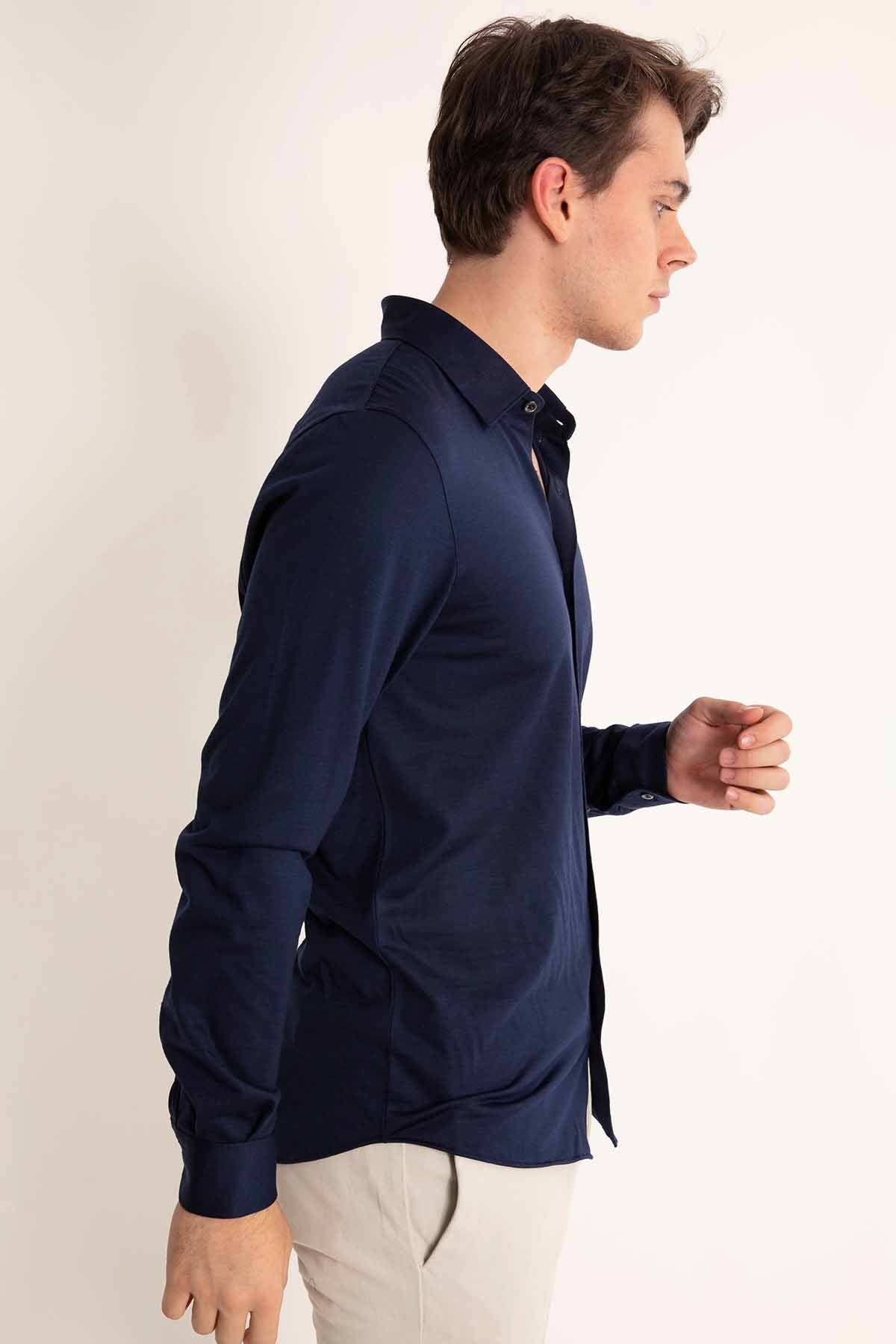 Gran Sasso Yün Gömlek-Libas Trendy Fashion Store