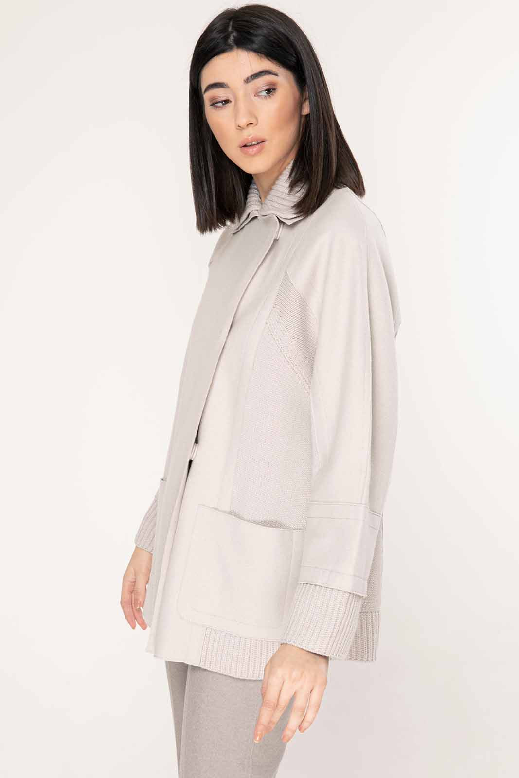 Tonet İpek ve Kaşmirli Triko Ceket-Libas Trendy Fashion Store