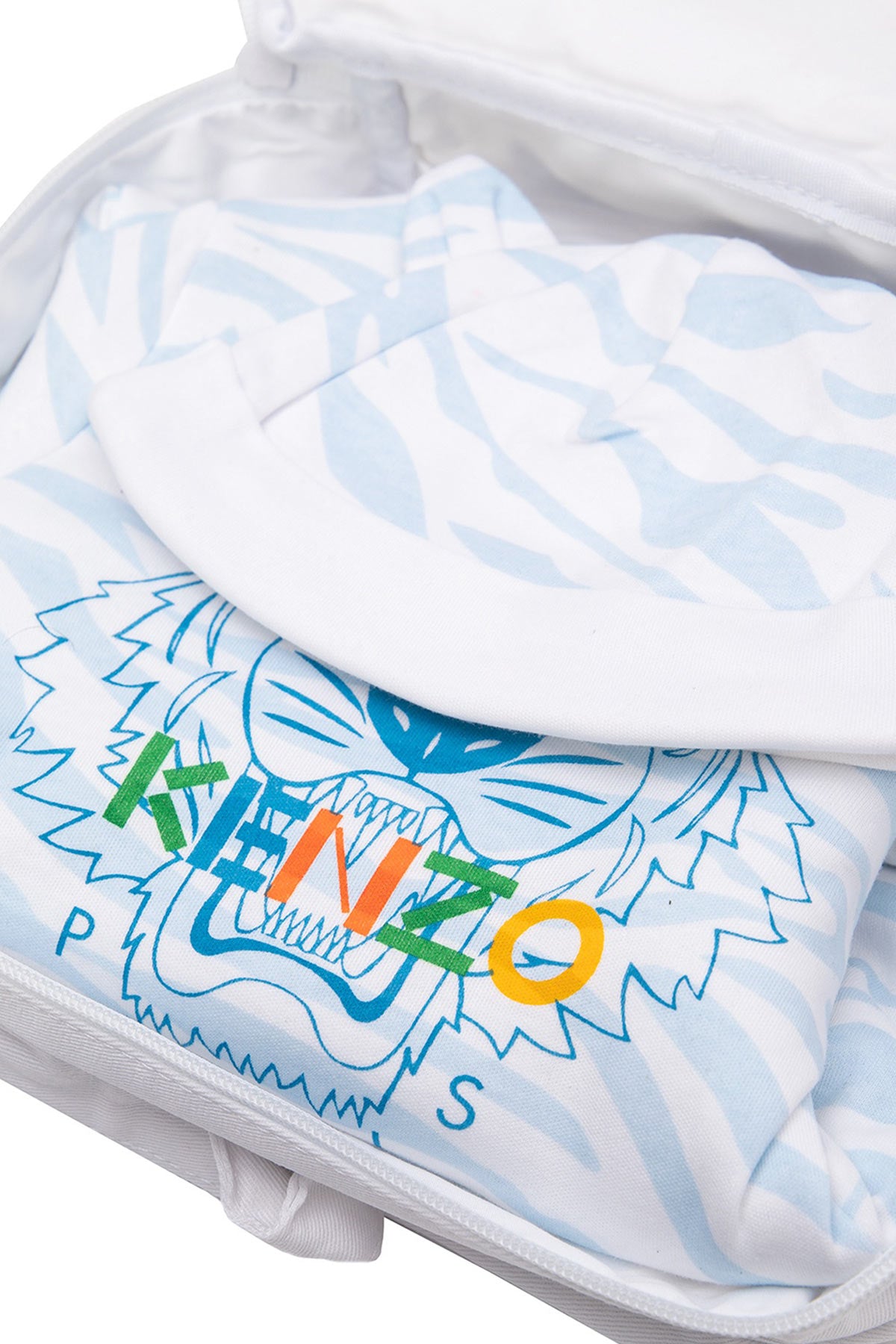 Kenzo 6-12 Ay Erkek Kaplan Logolu Bereli Tulum Set-Libas Trendy Fashion Store