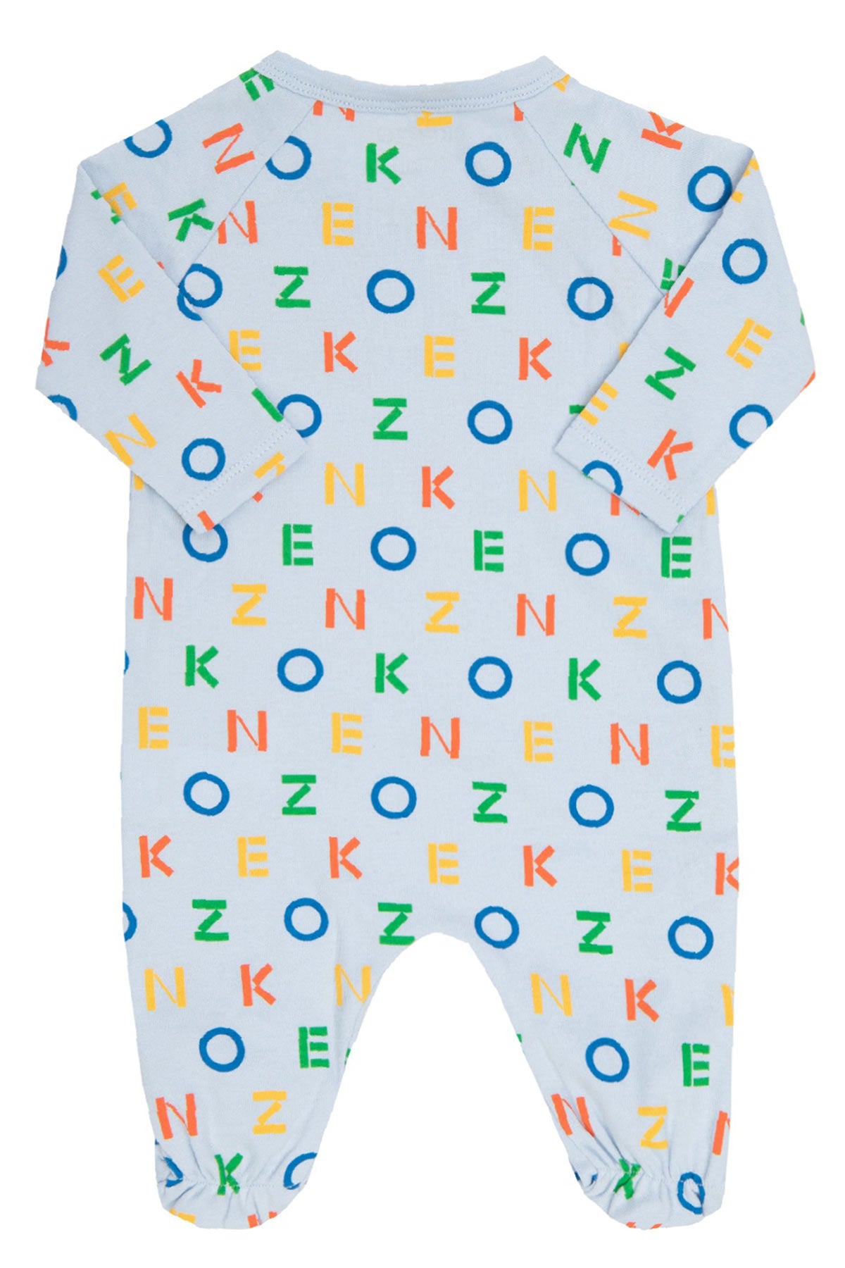 Kenzo 6-12 Ay Erkek Kaplan Logo ve Monogram Tulum Set-Libas Trendy Fashion Store