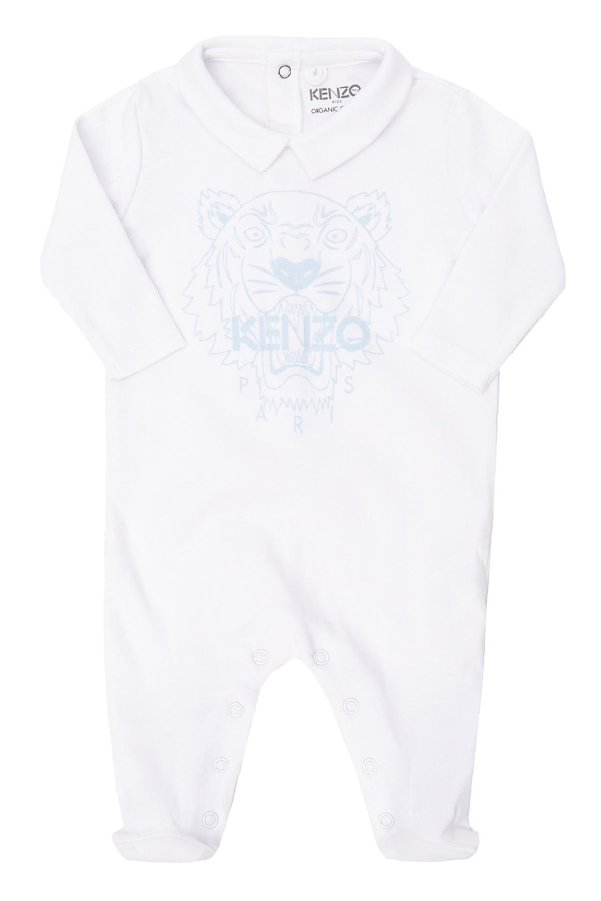 Kenzo 6-12 Ay Erkek Kaplan Logo ve Monogram Tulum Set-Libas Trendy Fashion Store