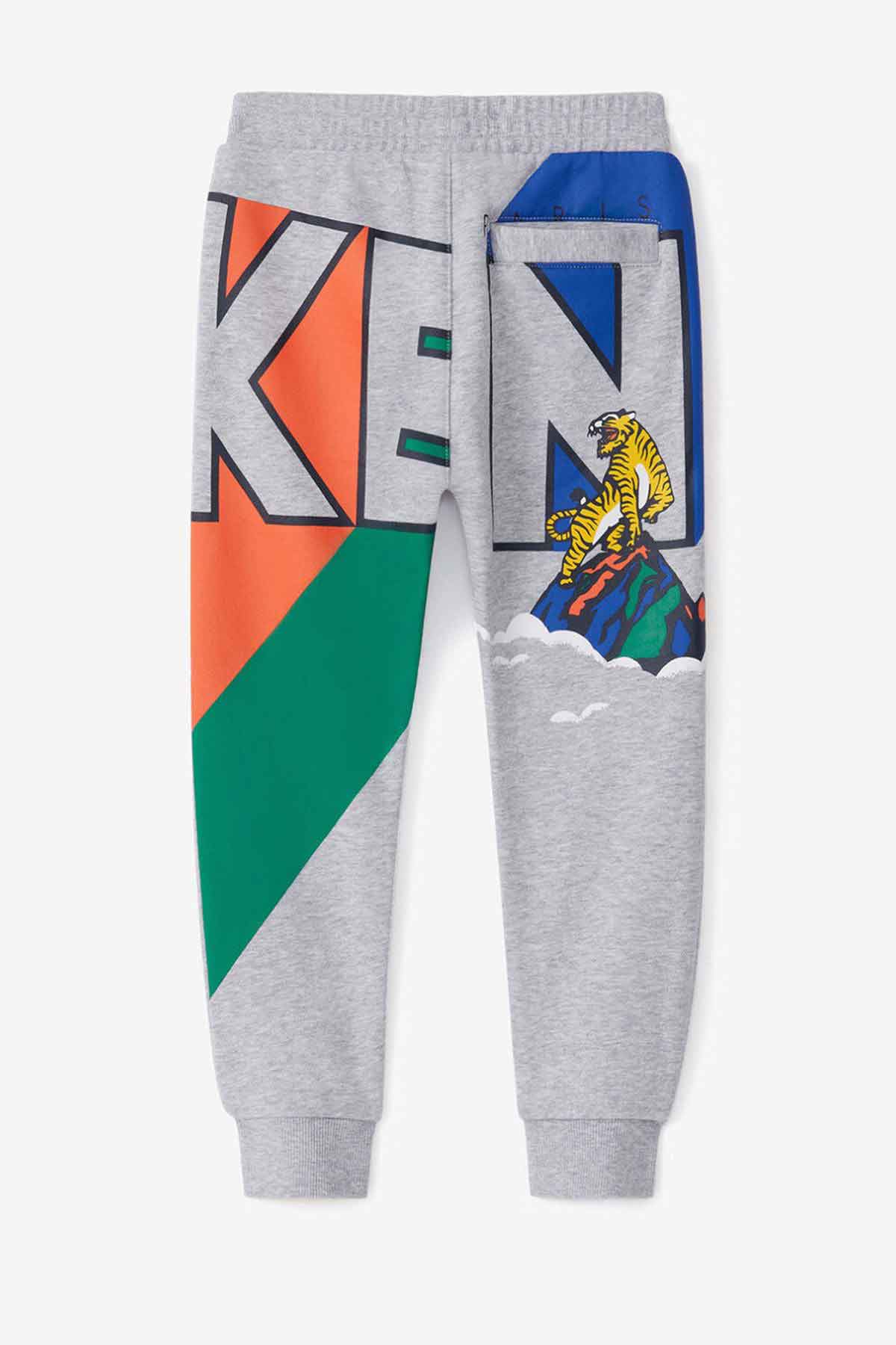 Kenzo 2 Yaş Erkek Kaplan Logolu Eşofman Altı-Libas Trendy Fashion Store