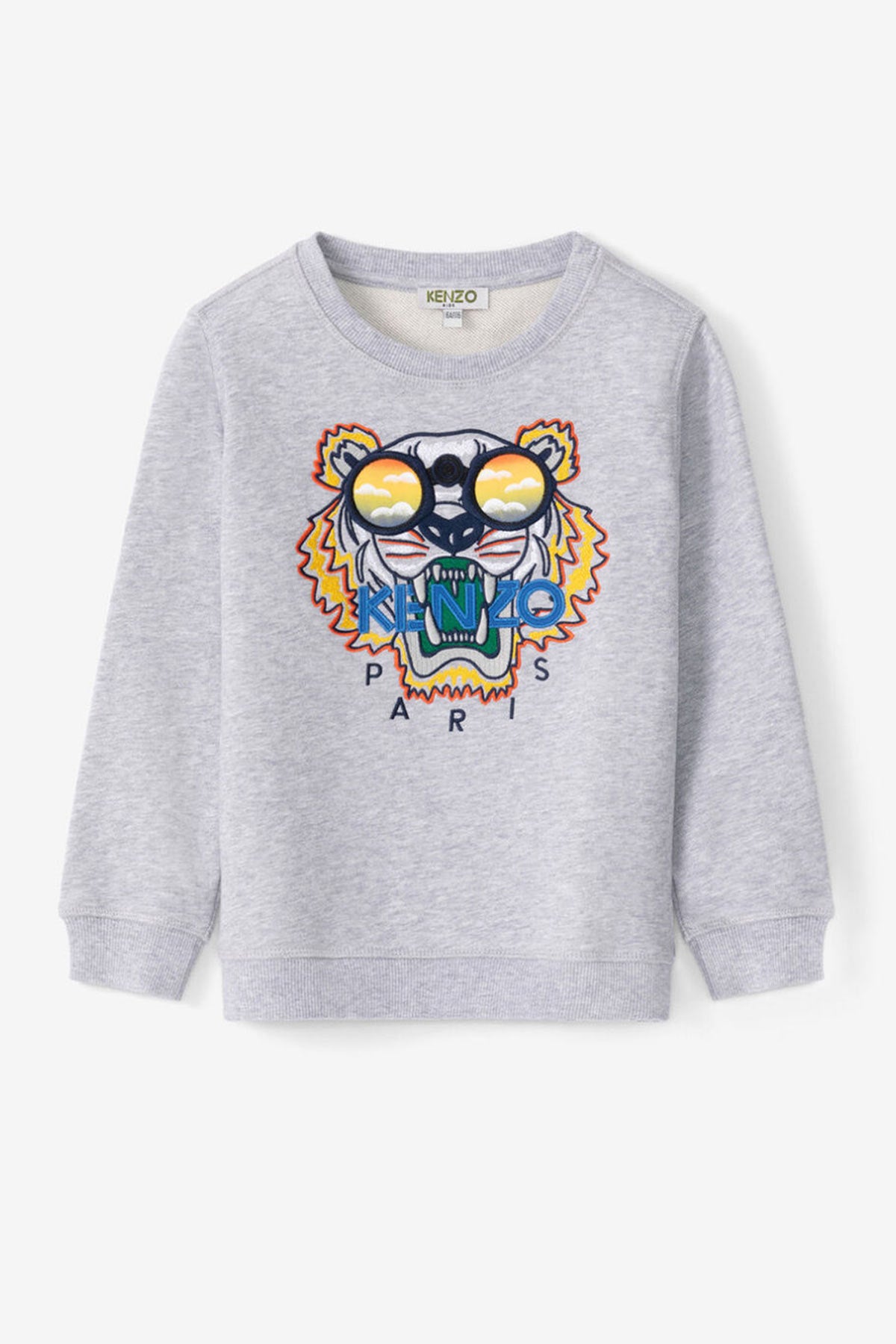 Kenzo 3-6 Yaş Erkek Kaplan Logolu Sweatshirt-Libas Trendy Fashion Store