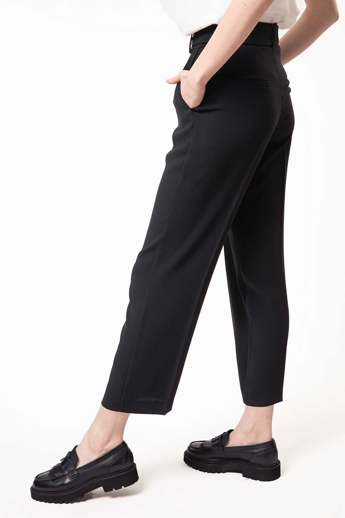 Mapa Kemerli Yüksek Bel Pantolon-Libas Trendy Fashion Store