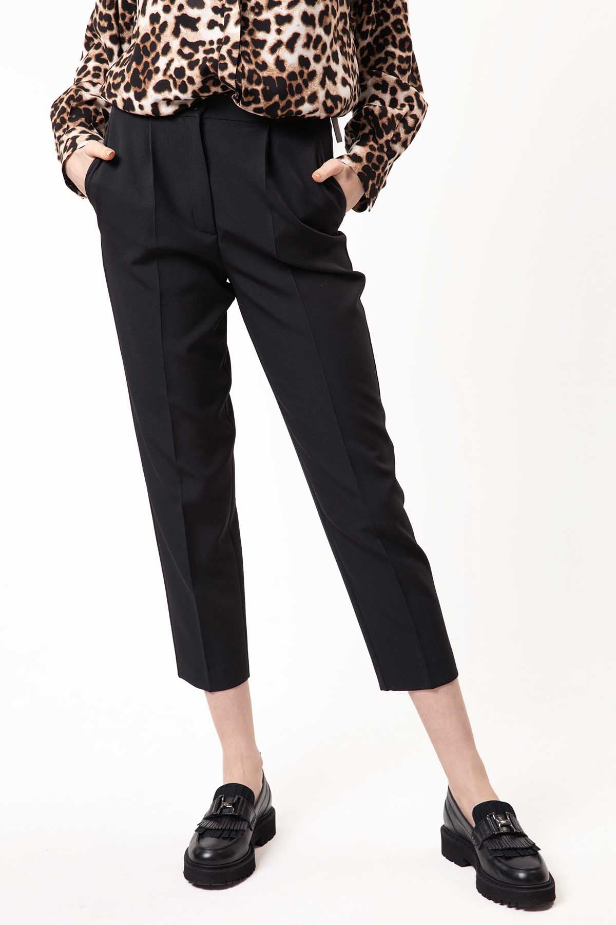 Mapa Tek Pile Yüksek Bel Pantolon-Libas Trendy Fashion Store