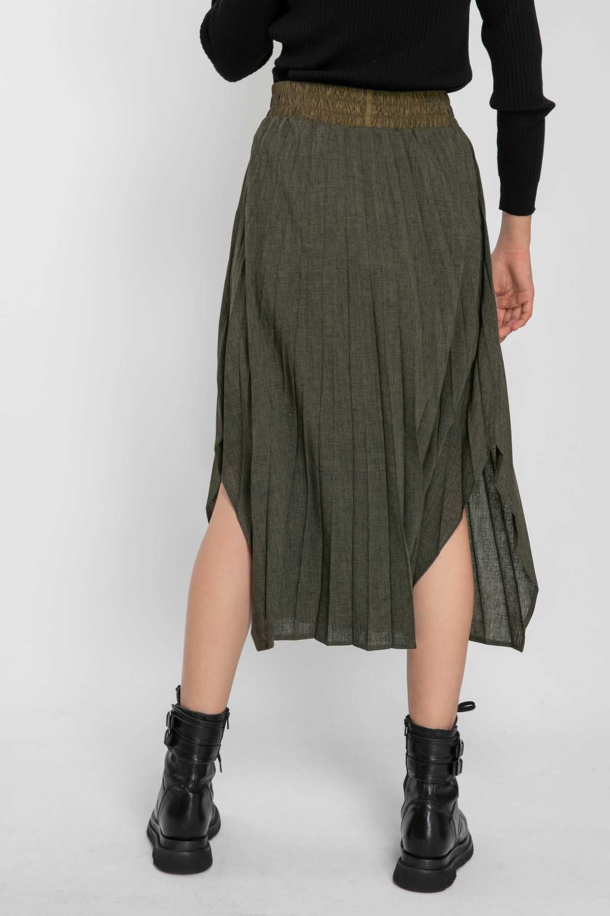 Crea Concept Pileli Midi Etek-Libas Trendy Fashion Store