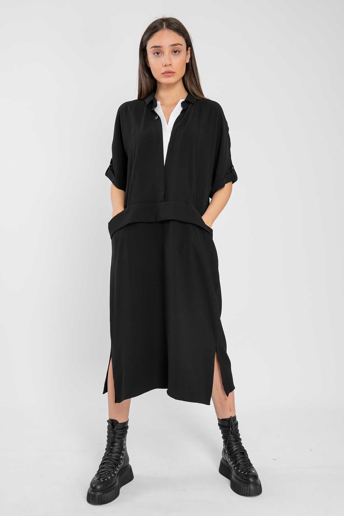 Crea Concept Klasik Yaka Elbise-Libas Trendy Fashion Store