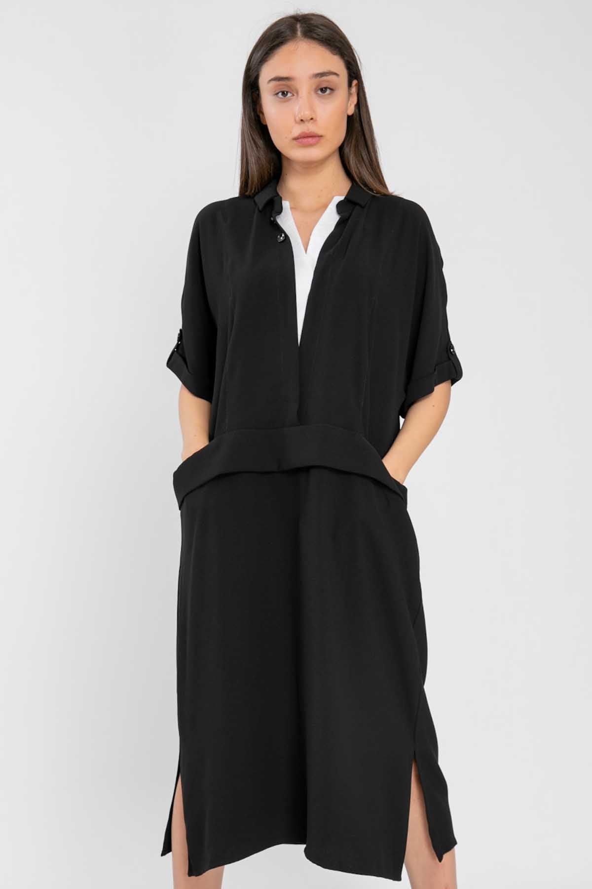 Crea Concept Klasik Yaka Elbise-Libas Trendy Fashion Store