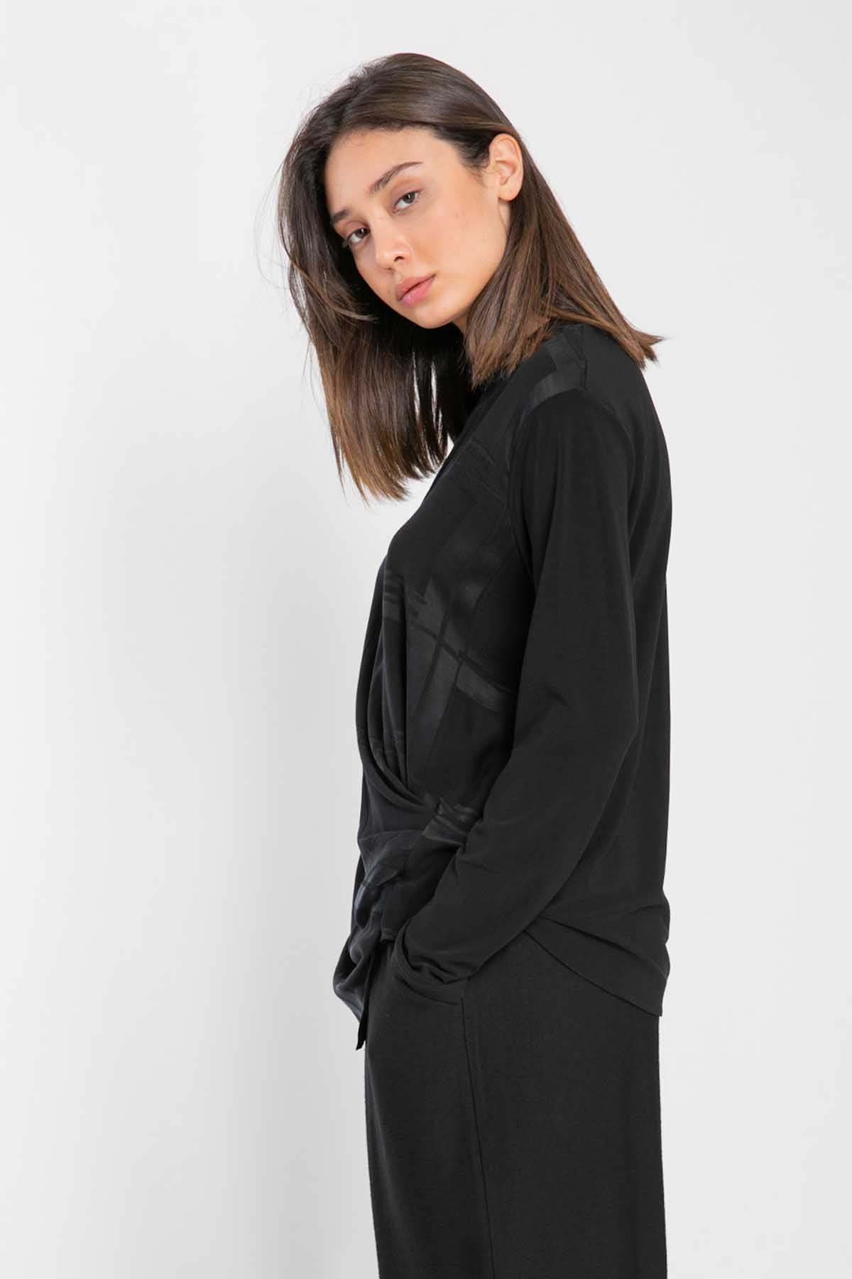 Crea Concept Düğmeli Hakim Yaka Bluz-Libas Trendy Fashion Store