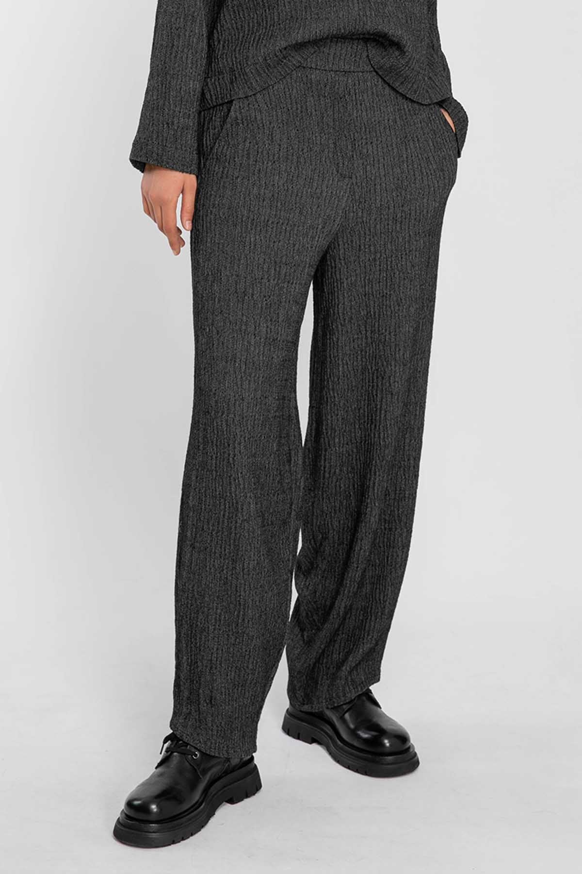 Crea Concept Geniş Paça Gofre Pantolon-Libas Trendy Fashion Store