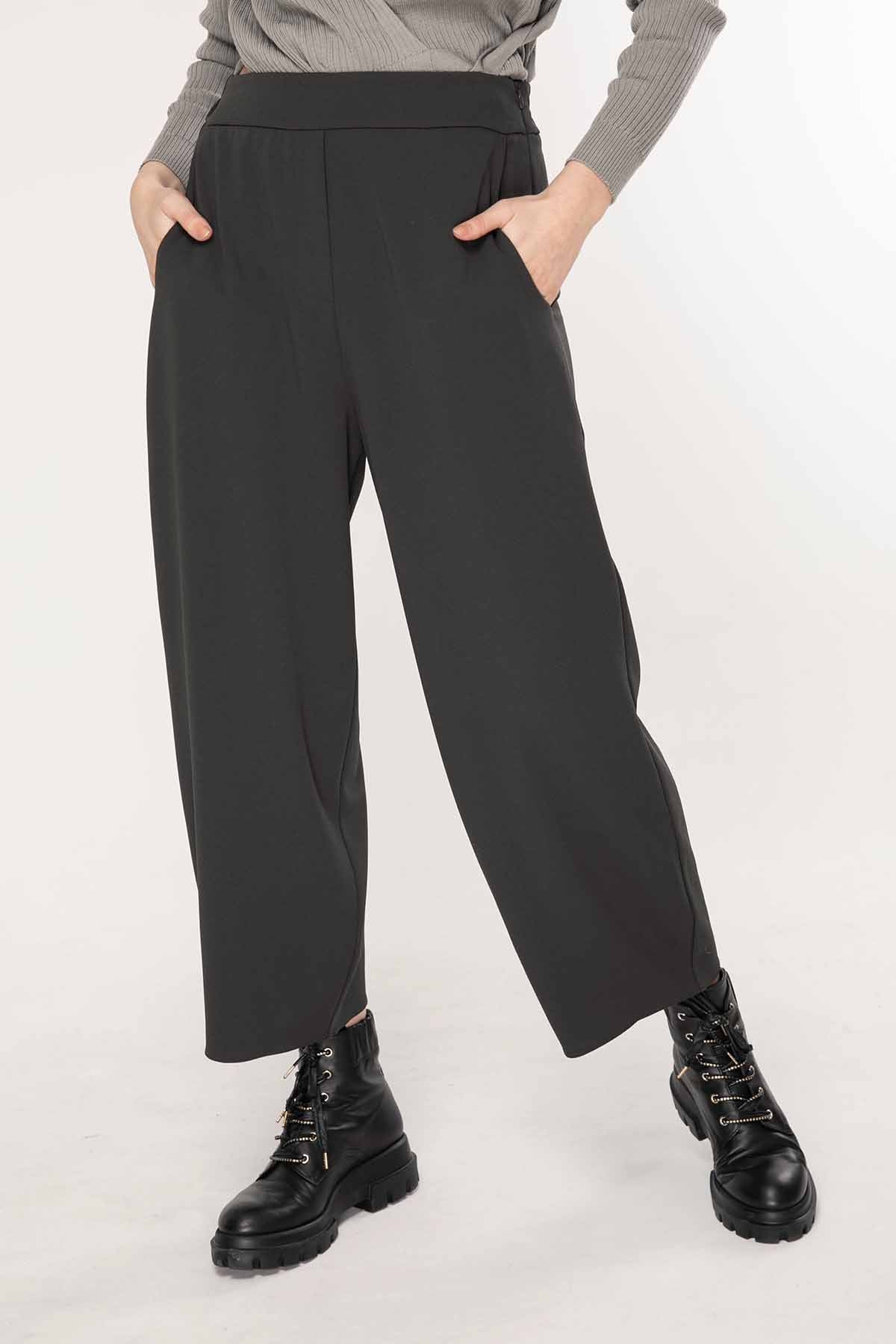 Crea Concept Crop Geniş Paça Pantolon-Libas Trendy Fashion Store