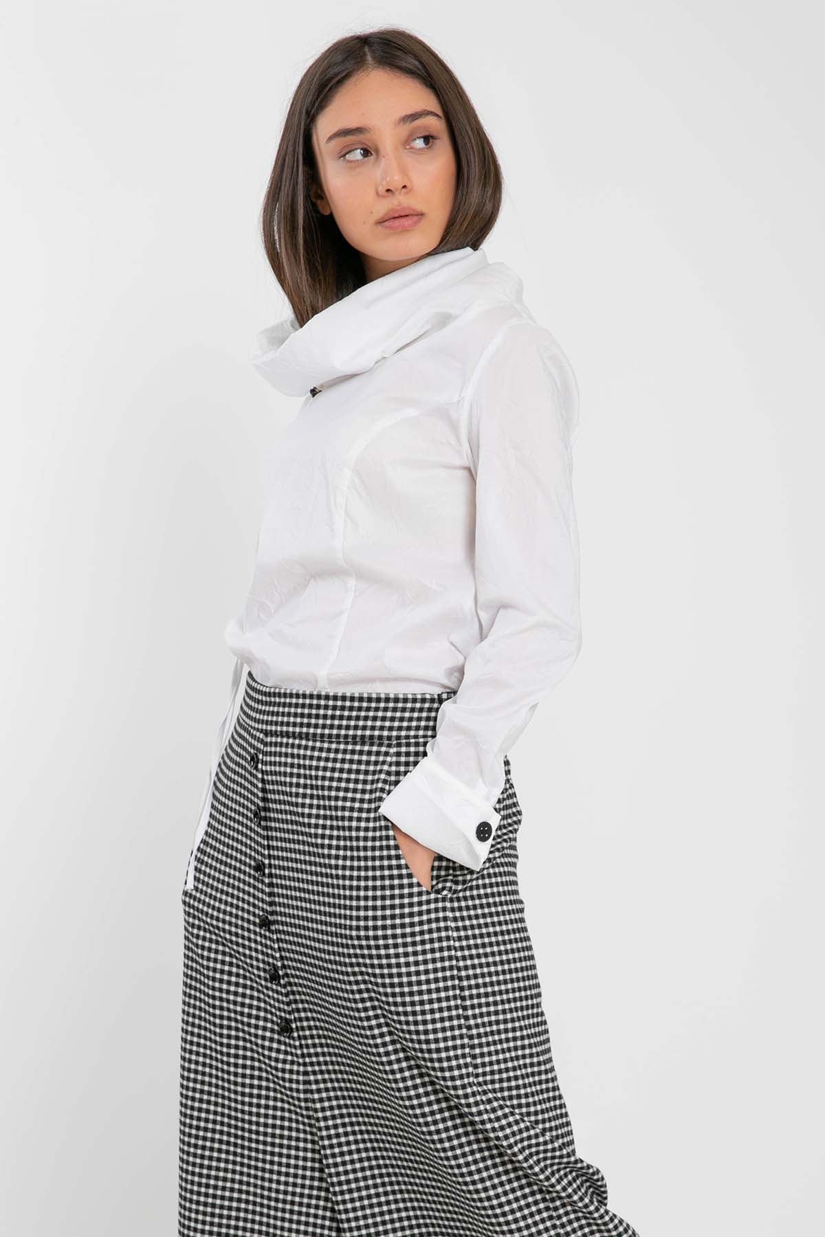 Crea Concept Şal Yaka Bluz-Libas Trendy Fashion Store