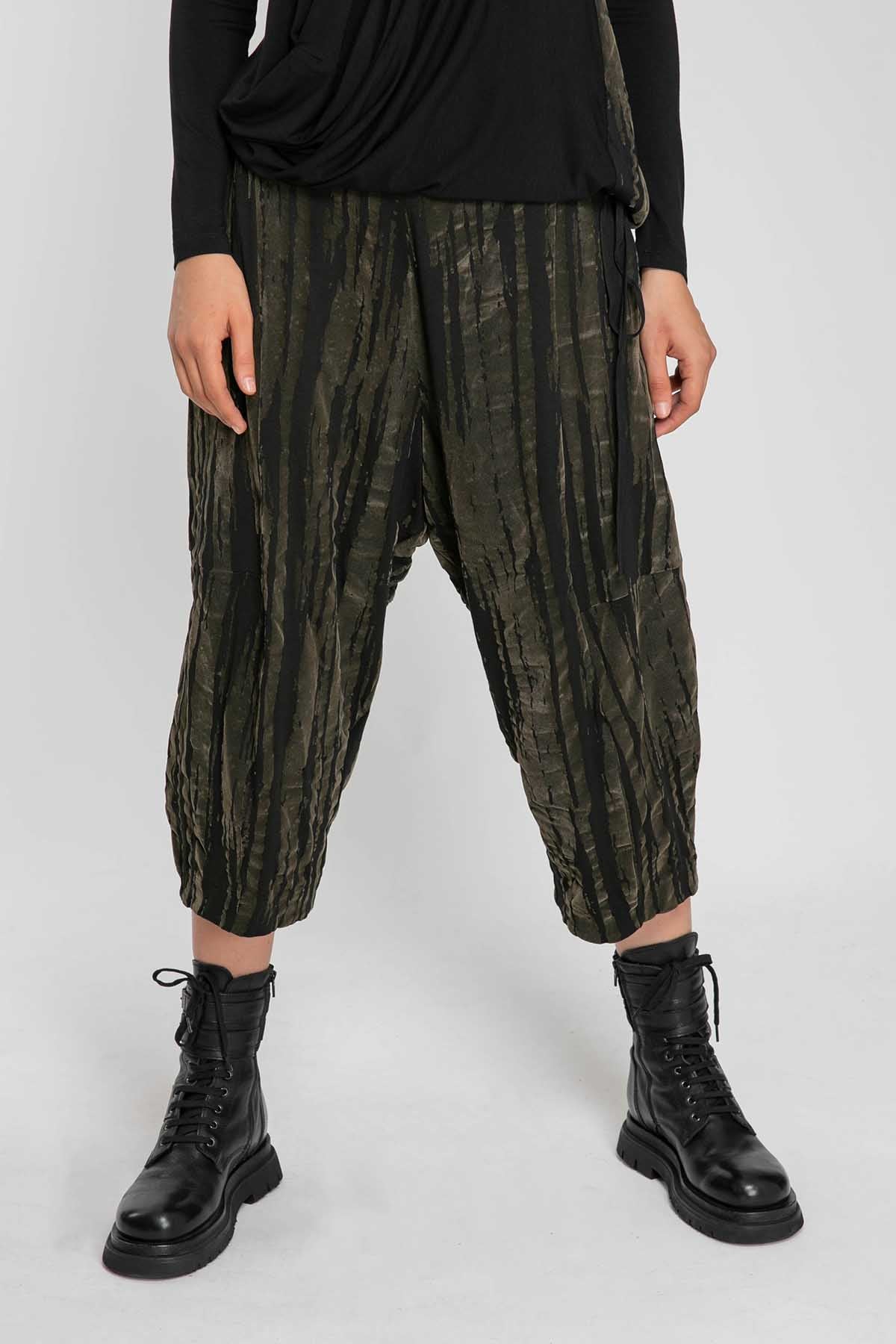 Crea Concept Ağı Düşük Crop Paça Pantolon-Libas Trendy Fashion Store
