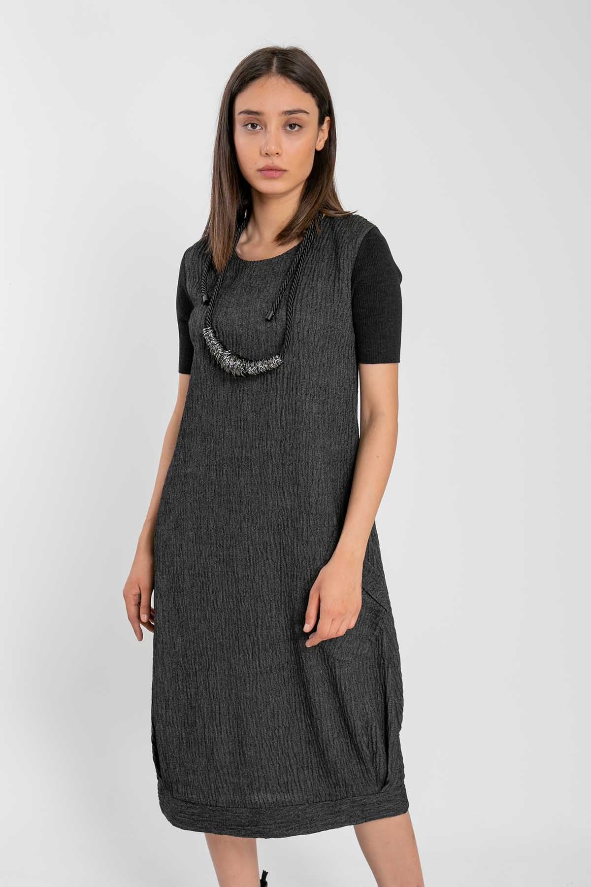 Crea Concept Midi Triko Elbise-Libas Trendy Fashion Store