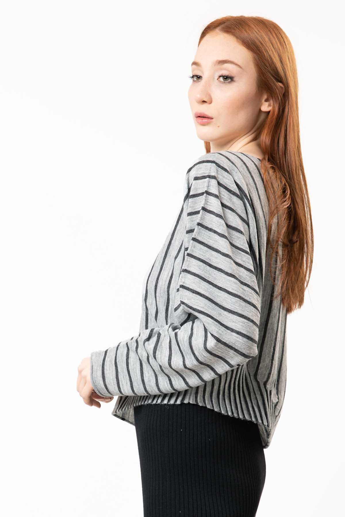 Crea Concept Çizgili Triko-Libas Trendy Fashion Store