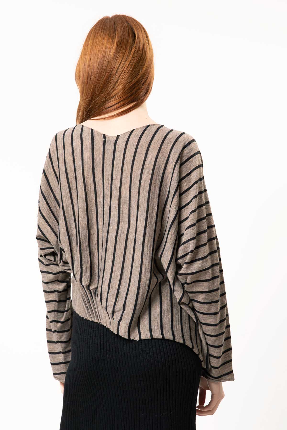 Crea Concept Çizgili Triko-Libas Trendy Fashion Store