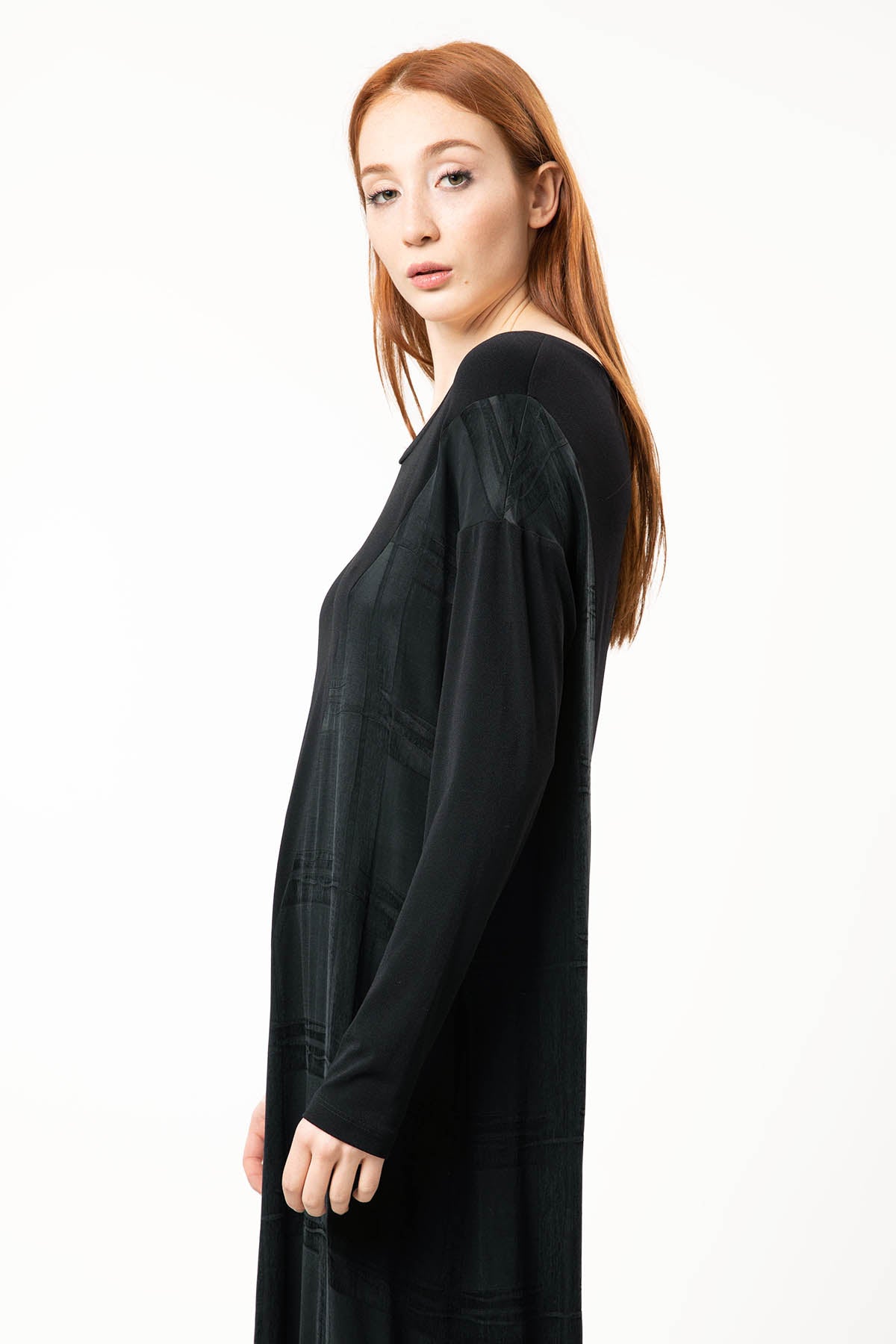 Crea Concept Ekose Detaylı Elbise-Libas Trendy Fashion Store