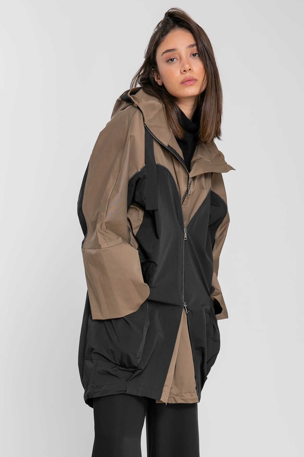 Crea Concept Oversize Trençkot-Libas Trendy Fashion Store