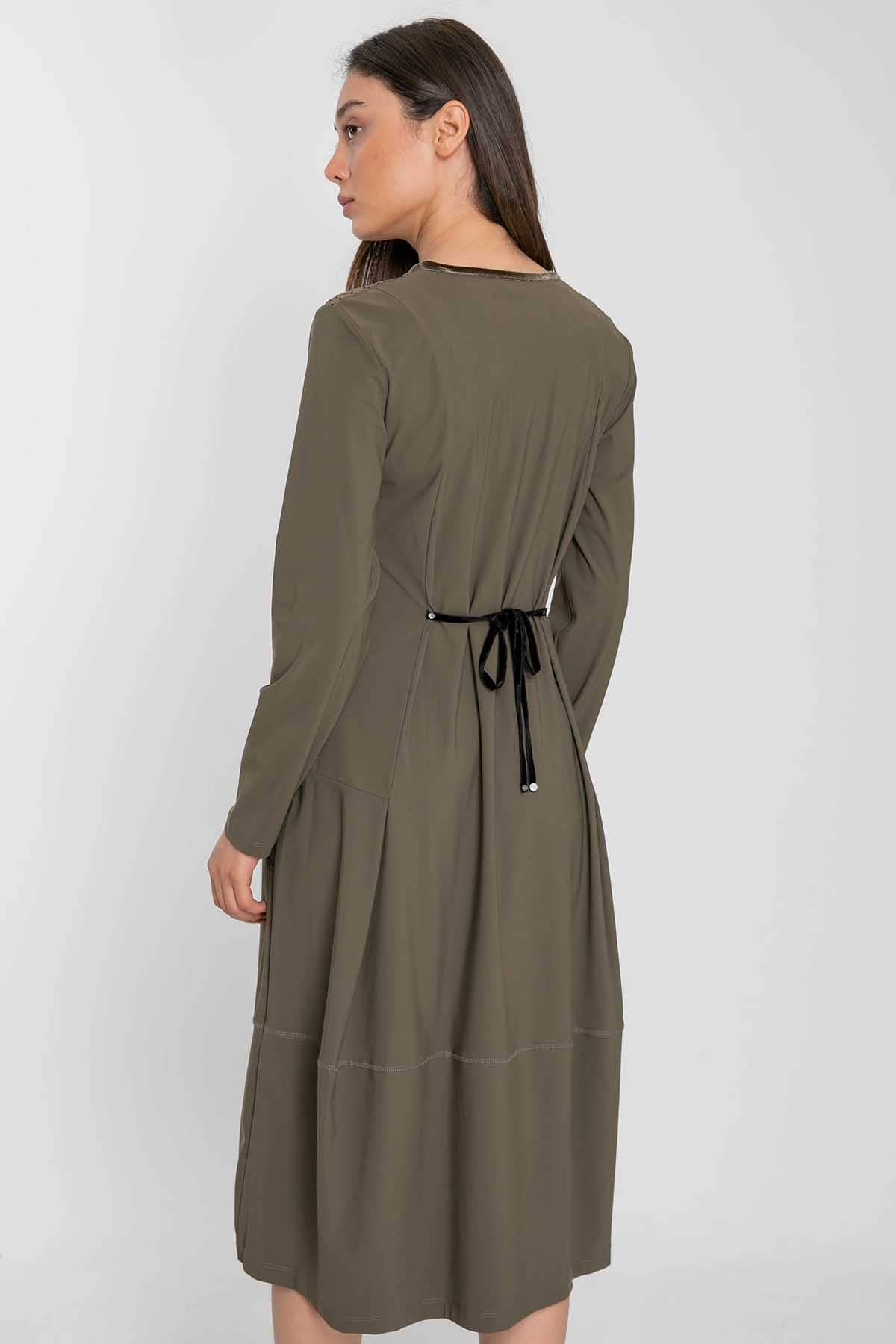 Crea Concept Belden Büzgülü Stretch Elbise-Libas Trendy Fashion Store