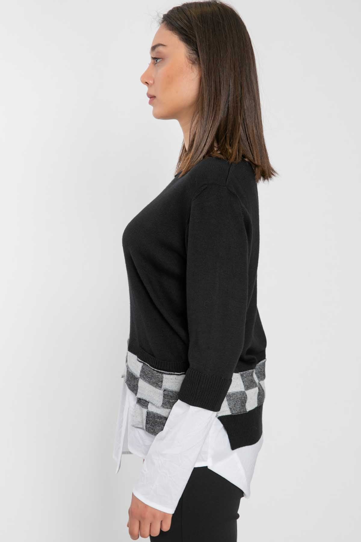 Crea Concept Gömlek Bitişli Triko-Libas Trendy Fashion Store