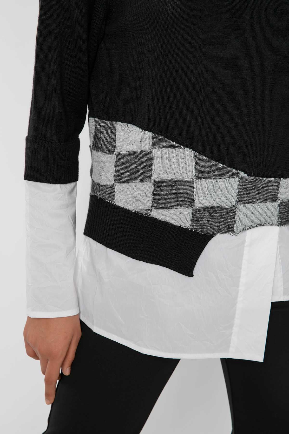 Crea Concept Gömlek Bitişli Triko-Libas Trendy Fashion Store