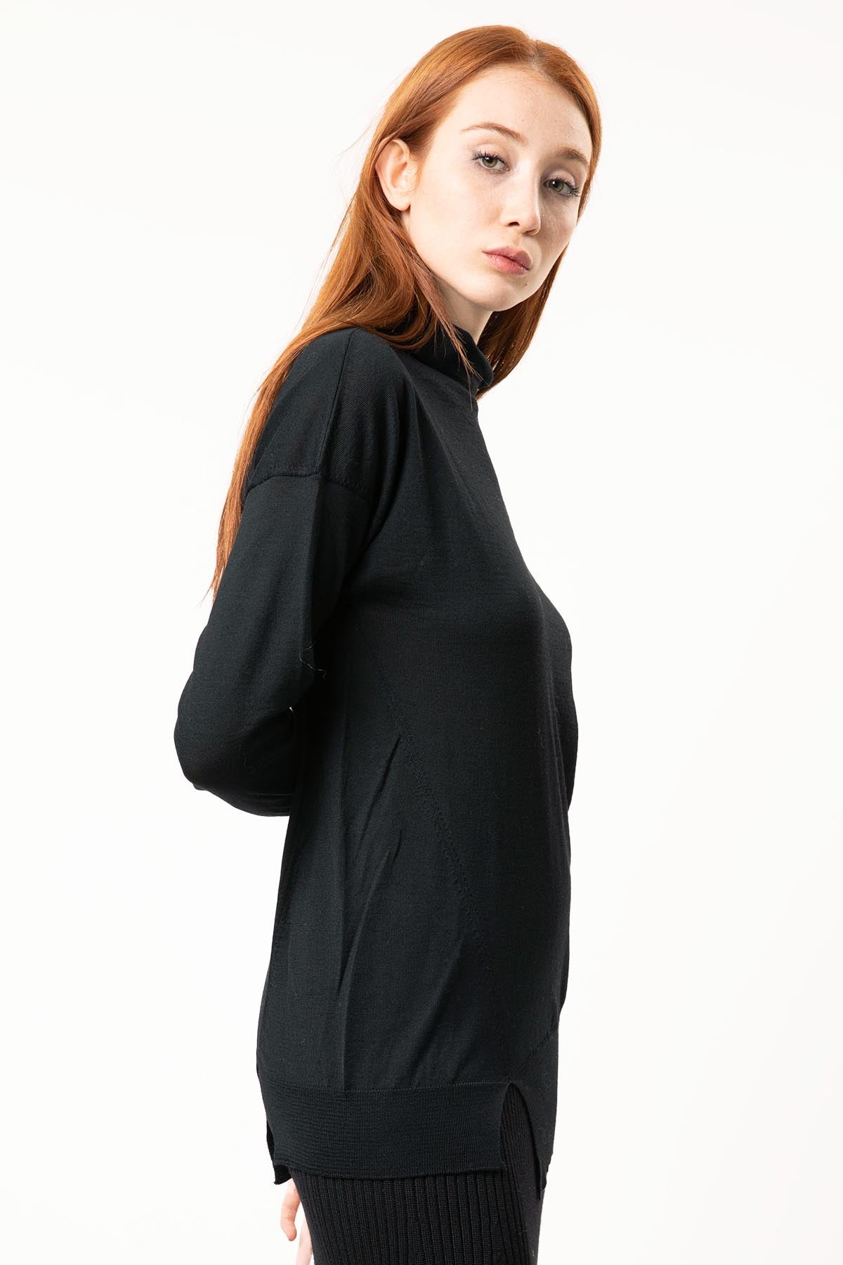 Crea Concept Asimetrik Etek Uçlu Triko-Libas Trendy Fashion Store