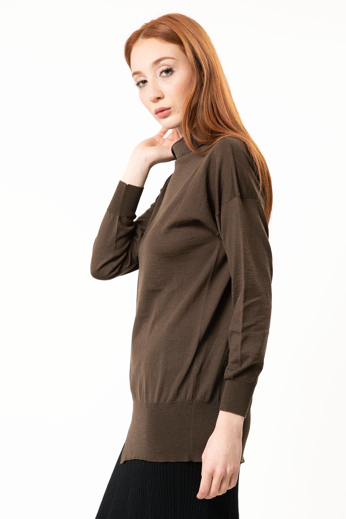 Crea Concept Asimetrik Etek Uçlu Triko-Libas Trendy Fashion Store