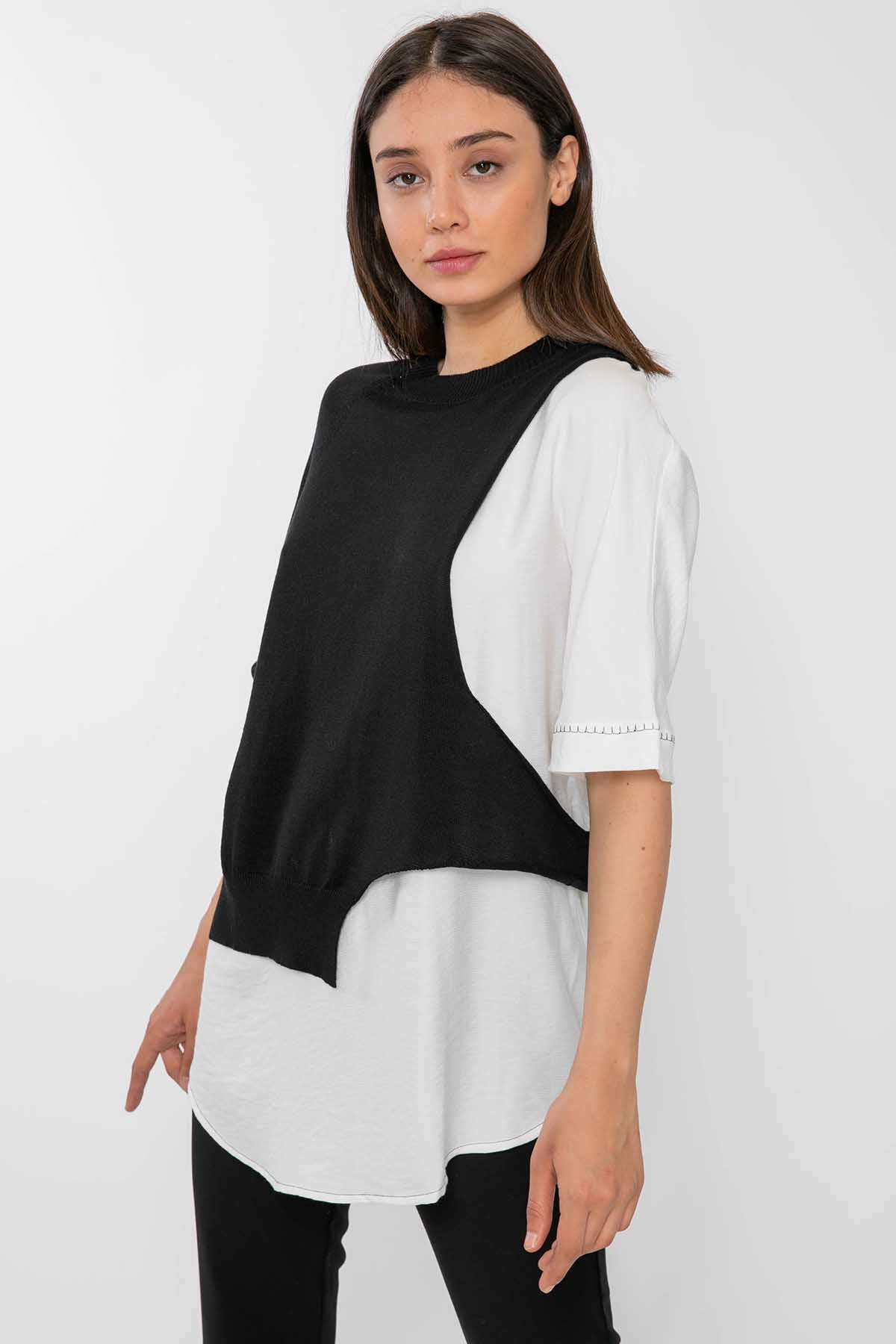 Crea Concept Oversize Bluz-Libas Trendy Fashion Store