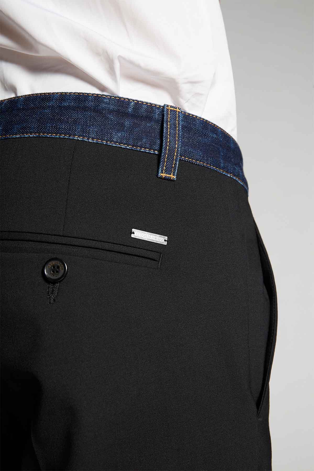 Dsquared Hockney Denim Kemerli Pantolon-Libas Trendy Fashion Store