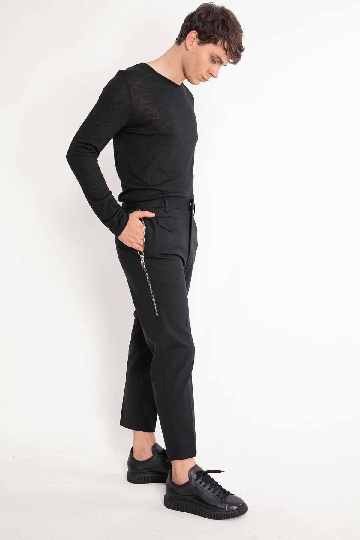Dsquared Fermuar Aksesuarlı Pantolon-Libas Trendy Fashion Store
