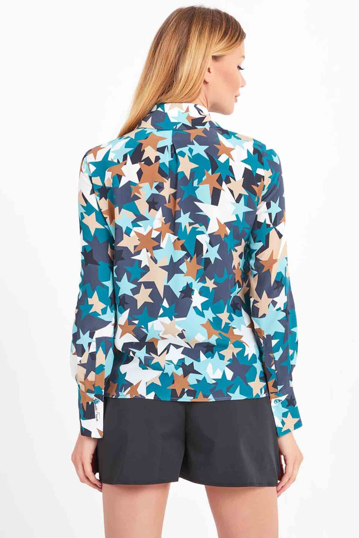 Elisabetta Franchi Yıldız Desenli Gömlek-Libas Trendy Fashion Store