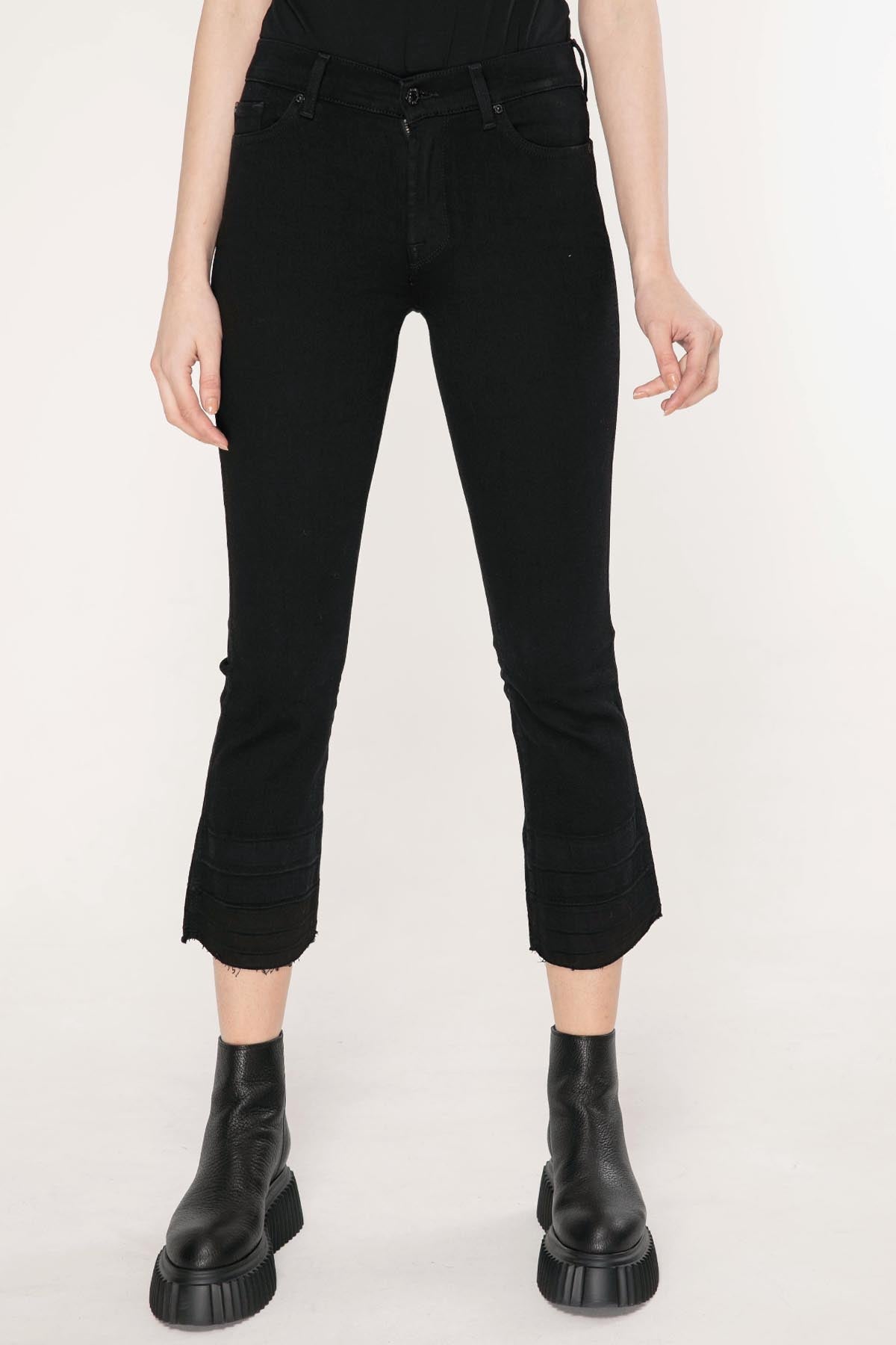 7 For All Mankind Cropped Boot Jeans-Libas Trendy Fashion Store