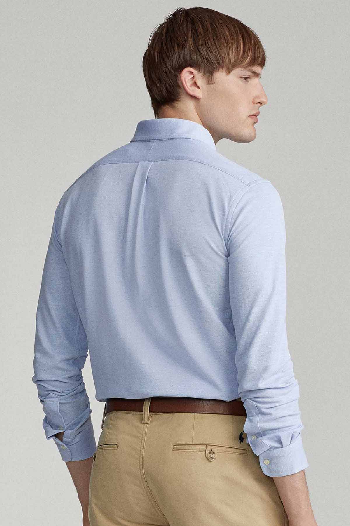 Polo Ralph Lauren Custom Fit Knit Oxford Gömlek-Libas Trendy Fashion Store