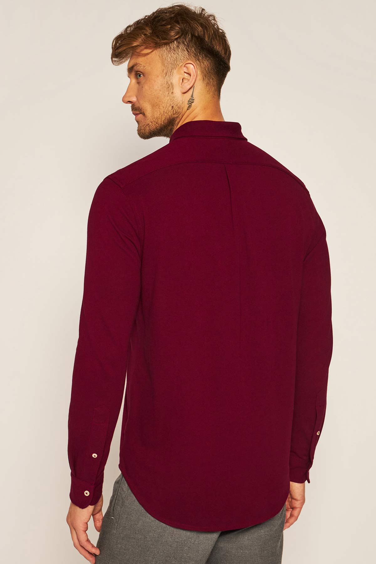 Polo Ralph Lauren Custom Fit Featherweight Mesh Gömlek-Libas Trendy Fashion Store